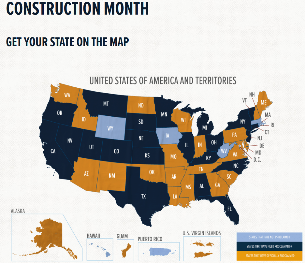 October is Careers in CONSTRUCTION Month !